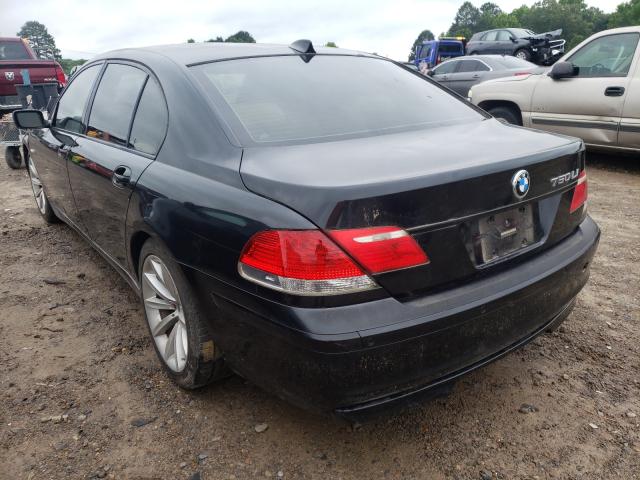 Photo 3 from auction – 2007 BMW 750 with VIN WBAHN83517DT72294