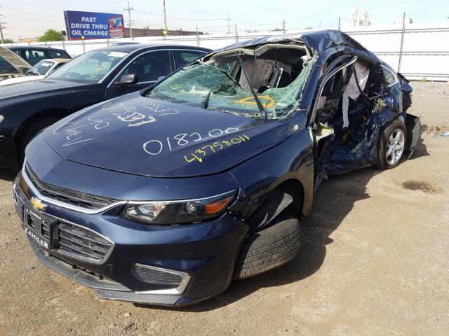 Photo 2 from auction – 2017 CHEVROLET MALIBU LS with VIN 1G1ZB5ST6HF125852