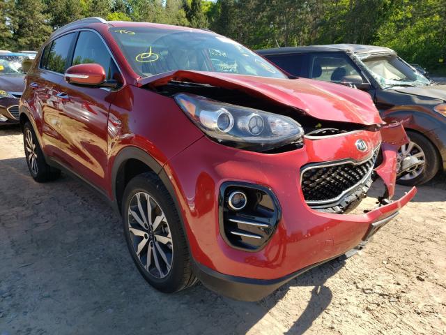 KIA SPORTAGE E 2018 with VIN KNDPNCACXJ7487842 - Photo from auction