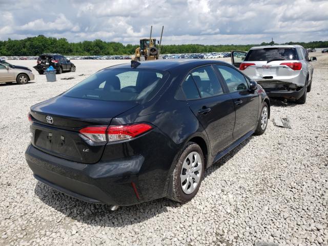 Photo 4 from auction – 2021 TOYOTA COROLLA LE with VIN 5YFEPMAE9MP199015