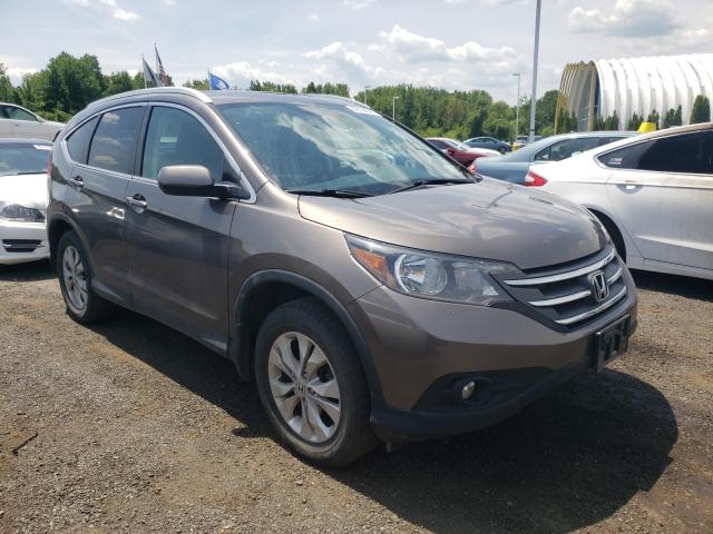 HONDA CR-V EXL 2014 with VIN 2HKRM4H75EH645922 - Photo from auction