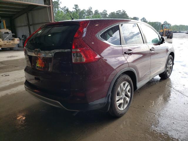 Photo 4 from auction – 2015 HONDA CR-V EX with VIN 2HKRM3H58FH549485
