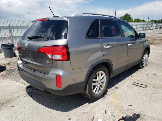 Photo 4 from auction – 2014 KIA SORENTO LX with VIN 5XYKTCA65EG434677