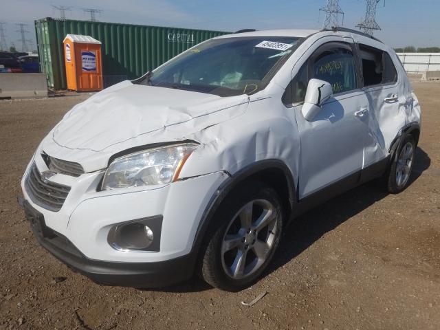 Photo 2 from auction – 2016 CHEVROLET TRAX LTZ with VIN 3GNCJRSB1GL168229