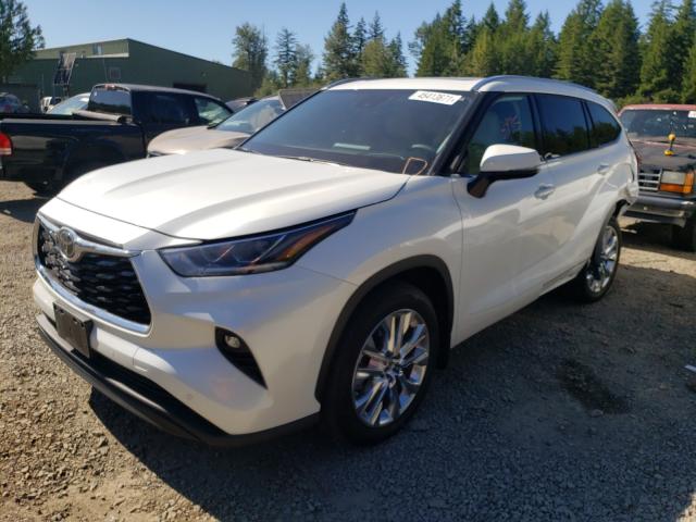 Foto 2 de la subasta – 2020 TOYOTA HIGHLANDER con VIN 5TDDZRBH9LS040657
