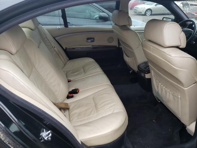 Photo 6 from auction – 2007 BMW 750 with VIN WBAHN83517DT72294