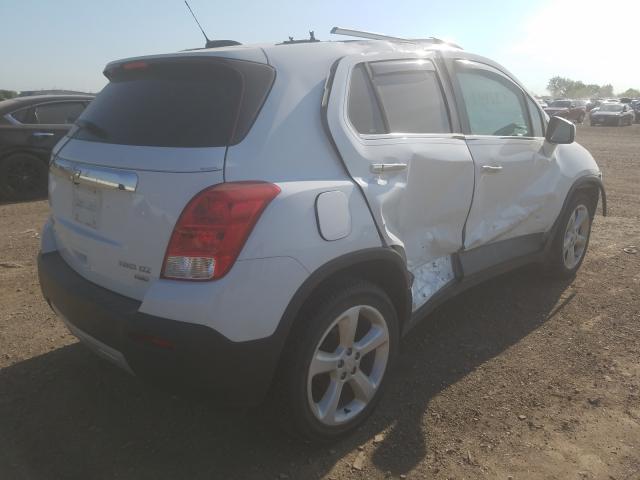 Photo 4 from auction – 2016 CHEVROLET TRAX LTZ with VIN 3GNCJRSB1GL168229