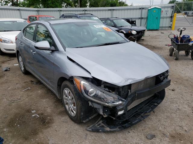 HYUNDAI ELANTRA SE 2017 with VIN 5NPD74LF2HH134561 - Photo from auction
