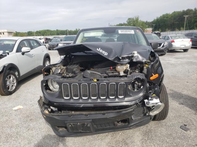 Photo 9 from auction – 2017 JEEP RENEGADE S with VIN ZACCJBAH9HPF61071