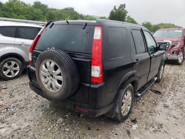 Photo 4 from auction – 2006 HONDA CR-V SE with VIN JHLRD78906C013042