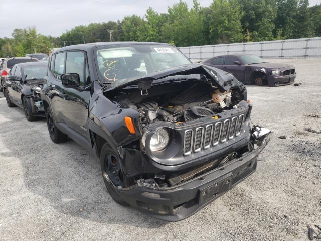 Photo 1 from auction – 2017 JEEP RENEGADE S with VIN ZACCJBAH9HPF61071
