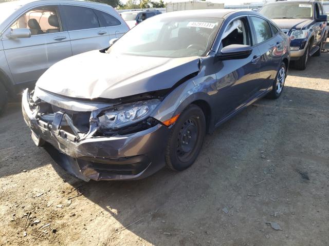 Photo 2 from auction – 2017 HONDA CIVIC LX with VIN 2HGFC2F54HH544445