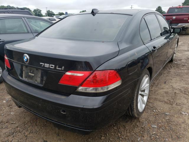 Photo 4 from auction – 2007 BMW 750 with VIN WBAHN83517DT72294