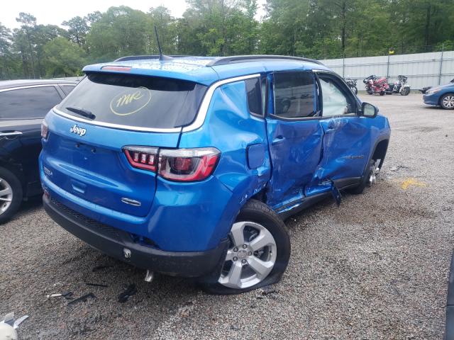 Photo 4 from auction – 2021 JEEP COMPASS LA with VIN 3C4NJCBB5MT556445