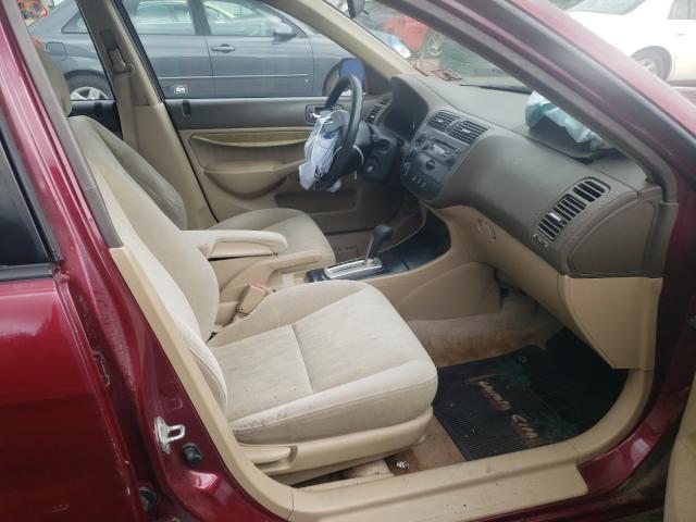 Photo 5 from auction – 2003 HONDA CIVIC EX with VIN 2HGES26763H532466