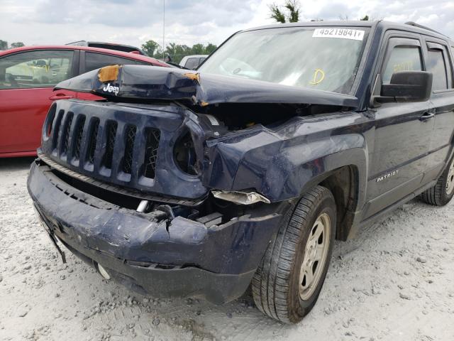 Photo 9 from auction – 2015 JEEP PATRIOT SP with VIN 1C4NJPBB2FD353318