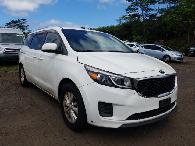 KIA SEDONA LX 2015 with VIN KNDMB5C17F6033483 - Photo from auction