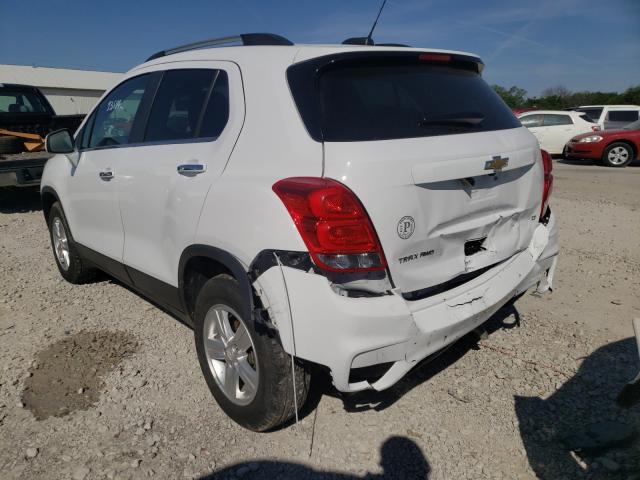 Photo 3 from auction – 2019 CHEVROLET TRAX 1LT with VIN 3GNCJPSB7KL243366
