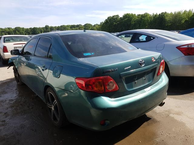 Photo 3 from auction – 2009 TOYOTA COROLLA BA with VIN JTDBL40E899074620