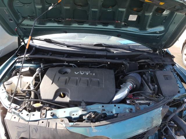 Photo 7 from auction – 2009 TOYOTA COROLLA BA with VIN JTDBL40E899074620