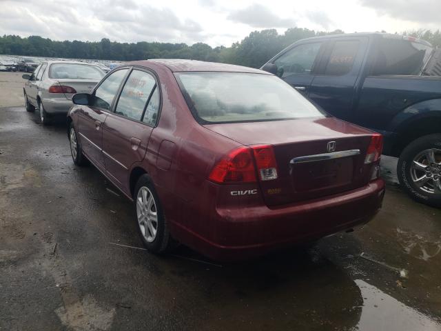 Photo 3 from auction – 2003 HONDA CIVIC EX with VIN 2HGES26763H532466