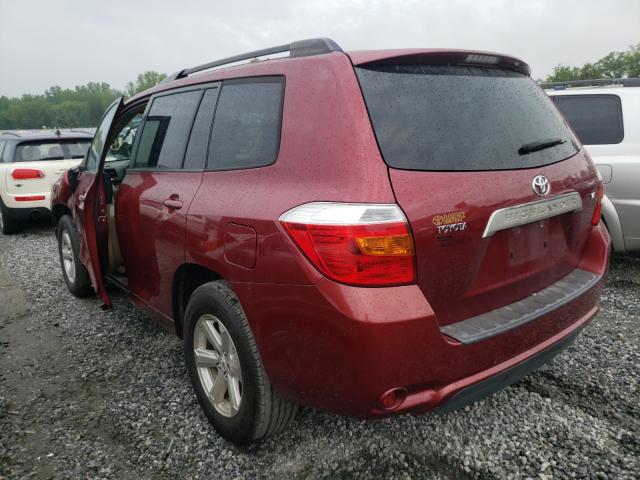 Photo 3 from auction – 2008 TOYOTA HIGHLANDER with VIN JTEDS41A082053495