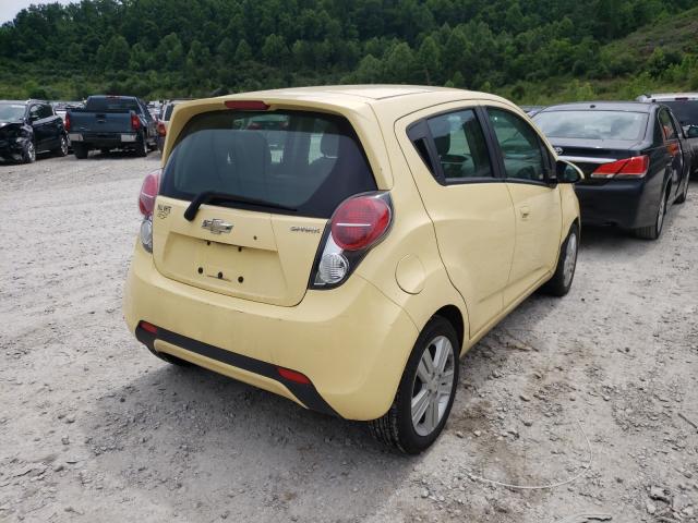 Photo 4 from auction – 2014 CHEVROLET SPARK 1LT with VIN KL8CC6S97EC534484