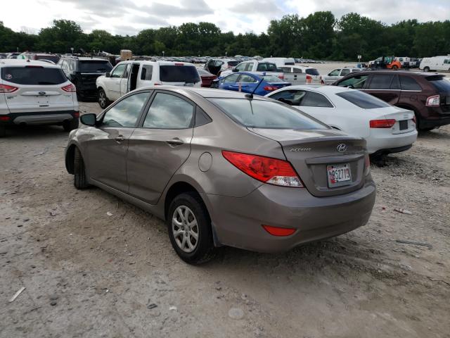 Photo 3 from auction – 2012 HYUNDAI ACCENT GLS with VIN KMHCT4AE9CU153555
