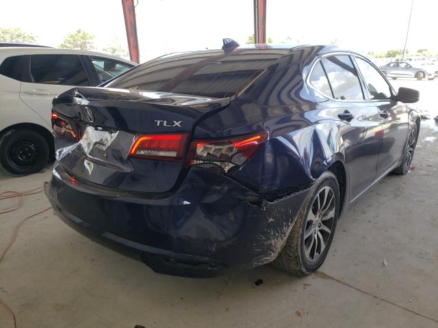 Photo 4 from auction – 2017 ACURA TLX with VIN 19UUB1F39HA010164