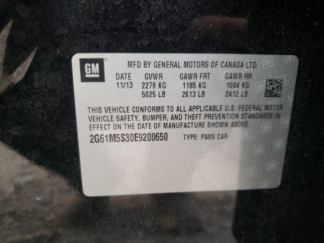 Photo 10 from auction – 2014 CADILLAC XTS LUXURY with VIN 2G61M5S30E9200650