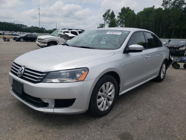 Photo 2 from auction – 2013 VOLKSWAGEN PASSAT S with VIN 1VWAP7A31DC049016