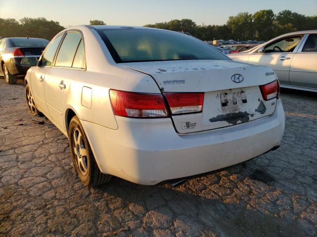 Photo 3 from auction – 2007 HYUNDAI SONATA SE with VIN 5NPEU46F07H161443