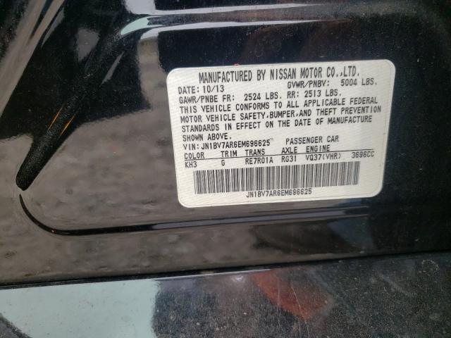 Photo 10 from auction – 2014 INFINITI Q50 BASE with VIN JN1BV7AR6EM696625