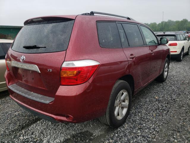 Photo 4 from auction – 2008 TOYOTA HIGHLANDER with VIN JTEDS41A082053495