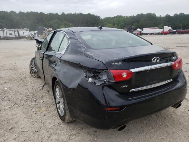 Photo 3 from auction – 2014 INFINITI Q50 BASE with VIN JN1BV7AR6EM696625