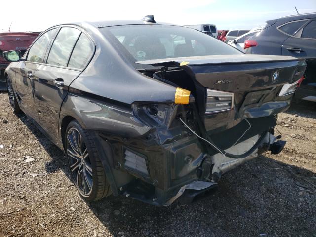 Photo 3 from auction – 2018 BMW M550XI with VIN WBAJB9C55JG464434