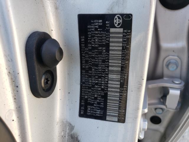 Photo 10 from auction – 2021 TOYOTA COROLLA LE with VIN 5YFEPMAEXMP161177