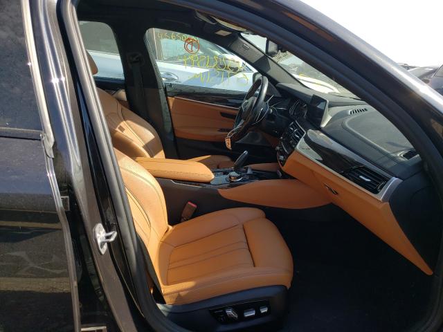 Photo 5 from auction – 2018 BMW M550XI with VIN WBAJB9C55JG464434