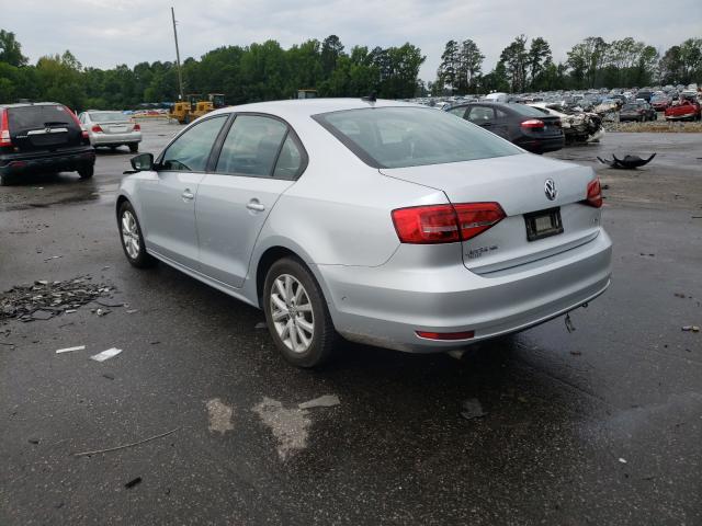 Photo 3 from auction – 2015 VOLKSWAGEN JETTA SE with VIN 3VWD07AJ7FM412307