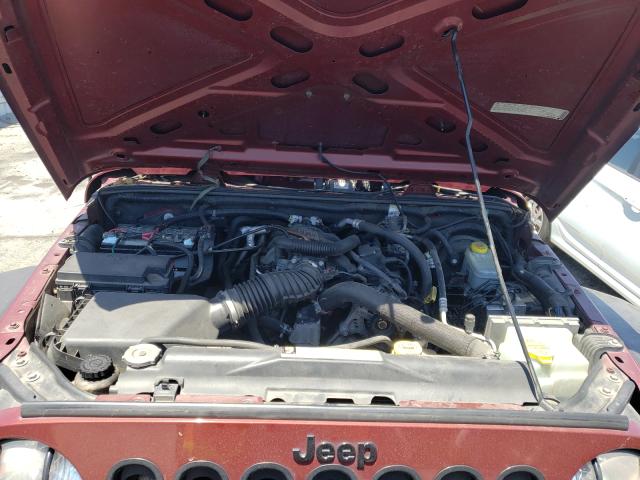 Photo 7 from auction – 2009 JEEP WRANGLER X with VIN 1J4FA24169L733648