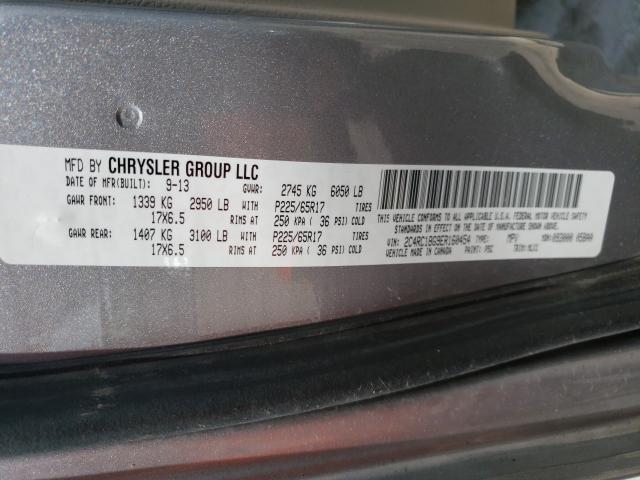 Photo 10 from auction – 2014 CHRYSLER TOWN & COU with VIN 2C4RC1BG9ER160454
