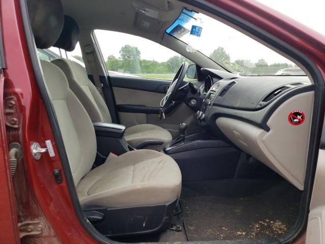 Photo 5 from auction – 2012 KIA FORTE EX with VIN KNAFU4A28C5532493