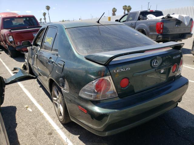 Photo 3 from auction – 2001 LEXUS IS 300 with VIN JTHBD182310027332