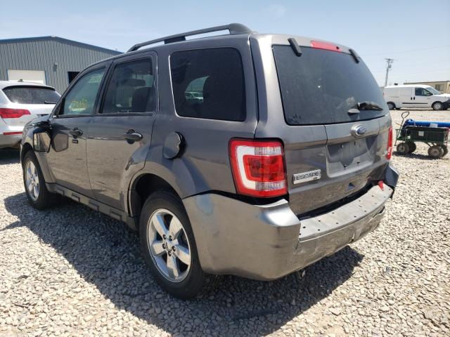 Photo 3 from auction – 2012 FORD ESCAPE XLT with VIN 1FMCU0DG7CKC83302