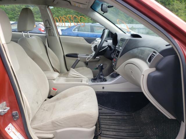Photo 5 from auction – 2009 SUBARU IMPREZA 2. with VIN JF1GE61609G510459