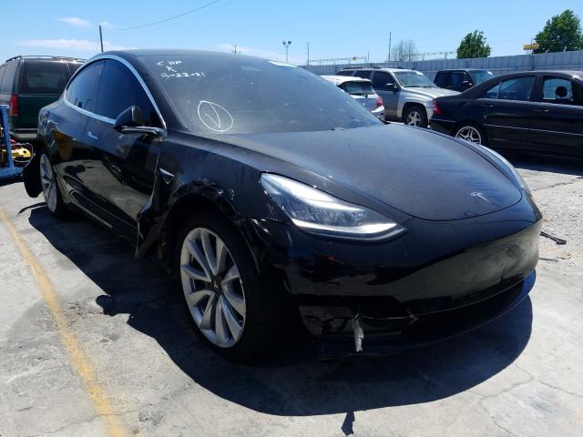 TESLA MODEL 3 2019 with VIN 5YJ3E1EA7KF327747 - Photo from auction