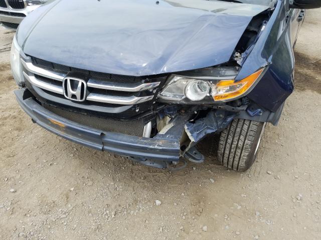 Photo 9 from auction – 2014 HONDA ODYSSEY LX with VIN 5FNRL5H29EB001674