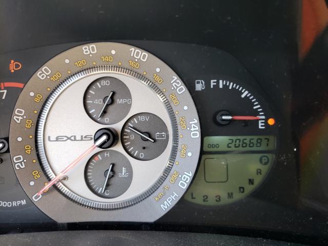 Photo 8 from auction – 2001 LEXUS IS 300 with VIN JTHBD182310027332