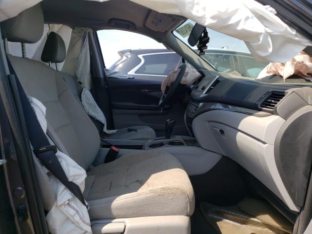 Photo 5 from auction – 2016 HONDA PILOT LX with VIN 5FNYF6H17GB049354