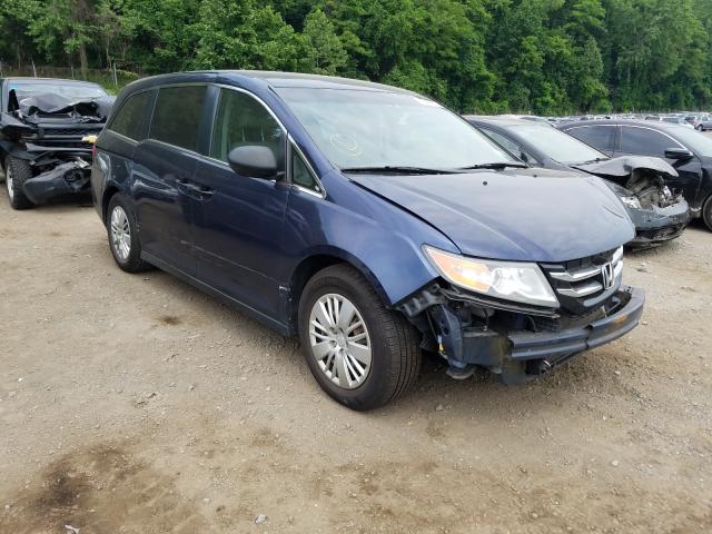 Photo 1 from auction – 2014 HONDA ODYSSEY LX with VIN 5FNRL5H29EB001674
